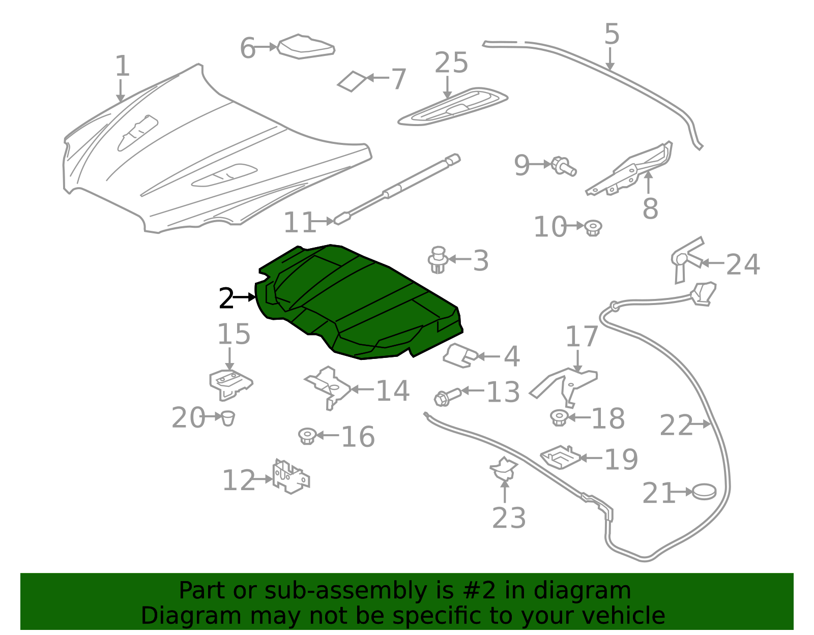 2010-2011 Jaguar XFR Insulator C2Z10357 | OEM Parts Online