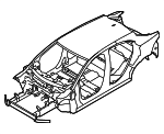 T4K4801 - Body: Body Assembly for Jaguar: I-Pace Image