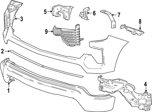 85628426 - Body: Air Duct for GM Image