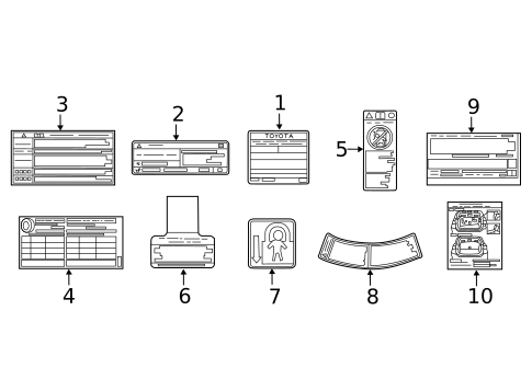 Labels for 2017 Toyota Corolla iM #0