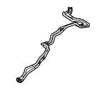 2545013502 - : Rear Hose for Mercedes-Benz Image