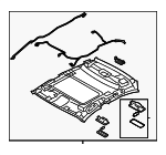 BABF6803ZA75 - Body: Headliner for Mazda: 3 Image