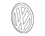 5H0853601DDPJ - Body: Emblem for Volkswagen Image