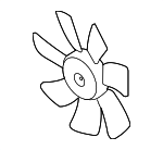 MR312899 - Cooling System: Fan Blade for Mitsubishi Image