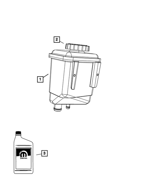 Power Steering Pump for 2008 Dodge Charger #1