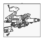 4KE419506G - Steering: Steering Column for Audi Image