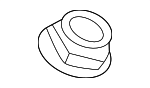 PAF00855000 - Suspension: Top Nut for Porsche Image