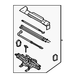 6L3Z17080BC - Body: Jack Assembly for Ford Image