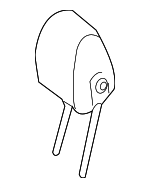 21397041508F70 - Body: Headrest for Mercedes-Benz Image