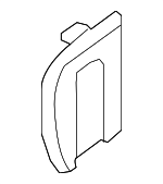 51647237494 - Body: Air Duct Cover for BMW: 640i, 640i Gran Coupe, 640i xDrive, 640i xDrive Gran Coupe, 650i, 650i Gran Coupe, 650i xDrive, 650i xDrive Gran Coupe, M6, M6 Gran Coupe Image