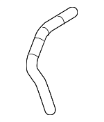162640P031 - Cooling System: By-Pass Hose for Lexus: ES350, RX350, RX450h Image