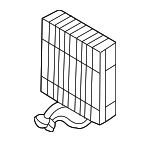 979274D000 - : Evaporator Core for Hyundai: Entourage Image