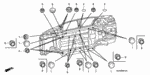 91602SV4003 - Interior/Bumper: PLUG, HOLE (15MM) for Honda Image