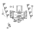 4801474AB - Electrical: Ignition Coil Bracket for Dodge: Durango, Ram 1500, Ram 2500, Ram 3500 | Jeep: Commander, Grand Cherokee Image