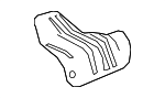74655TBAA00 - Exhaust: Heat Shield for Honda: Civic, Insight Image