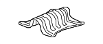 74611TXMA00 - Exhaust: Heat Shield for Honda: Insight Image