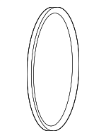 18307581970 - Engine: Turbocharger Rear Seal for BMW Image