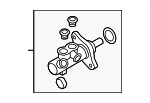 95835501502 - Body: Master Cylinder for Porsche: Cayenne Image