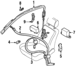 357880701 - Electrical: Rail Assembly for Volkswagen Image