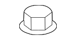 90002TZ3A00 - Suspension: Strut Mount Nut for Acura Image
