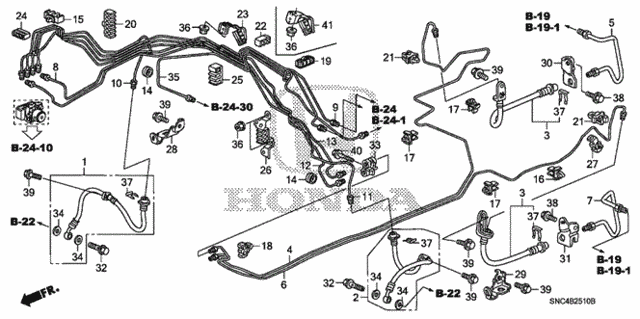 Brake Lines (ABS) for 2007 Honda Civic #0