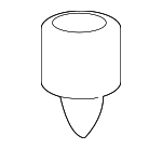 172365B2Y01 - Engine: Air Cleaner Body Valve for Honda: Civic, Passport Image