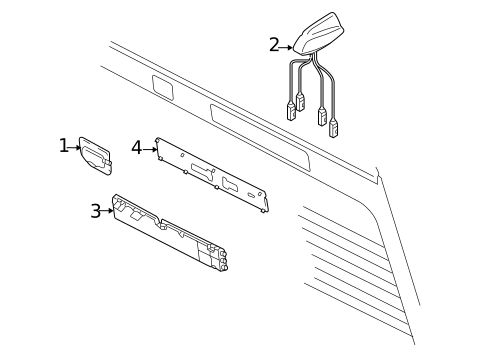 Antenna & Radio for 2009 Audi S8 #0