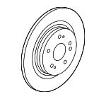 42510THRA00 - Brakes: Rotor for Honda: Odyssey Image