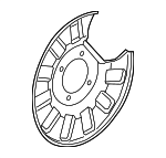 43253THRA00 - Brakes: Splash Shield for Honda: Odyssey Image