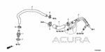 17131RNAA00 - : Tube, PCV for Acura: ILX Image