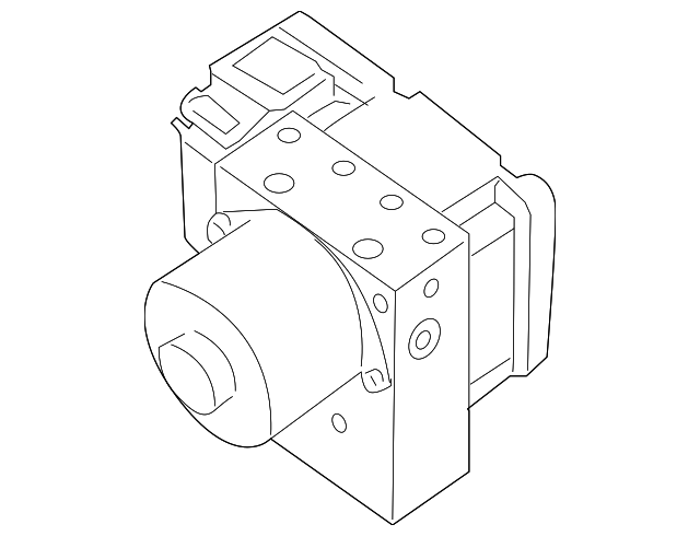 47660-ZZ70B - ABS Hydraulic Assembly 2010-2011 Nissan