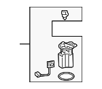 M10088 - Fuel System: ACDelcoâ„¢ Fuel Pump for Buick: Terraza | Chevrolet: Uplander | Pontiac: Montana | Saturn: Relay Image