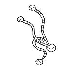 12524486 - Body: Harness for Pontiac: Trans Sport Image