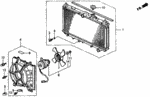 19017PK1004 - Electrical/Exhaust/Heater/Fuel: CLIP, HARNESS (TOYO) for Honda Image