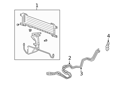 Trans Oil Cooler for 2005 Cadillac SRX #0