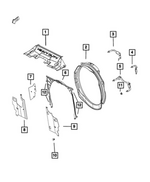 6505302AA - Cooling: Push Pin for Mopar Image