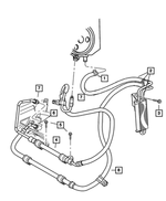 52125270AF - Steering: Power Steering Pressure Hose for Mopar Image