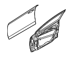 76003CV000 - Body: Door Shell for Kia: EV6 Image
