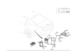 9009804 - Electrical Equipment and Instruments: Control Unit for Mercedes-Benz Image