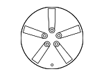 426110R150 - Suspension: Wheel, Alloy for Toyota Image