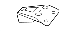 5C5810427A - Body: Fender Mtg Bkt for Volkswagen Image