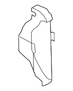 805629Z410 - Body: Lock Cover for Nissan: Frontier, Sentra, Xterra Image