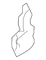 804013S500 - Body: Upper Hinge for Nissan: Frontier, Xterra Image