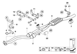 18307541478 - : Center Muffler for BMW Image