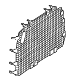 XC2Z15613E10AA - Body: Partition for Ford: E-350 Super Duty, E-450 Super Duty Image