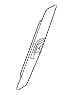 7C3Z25602B90AA - Electrical: Seat Belt Cover for Ford: F-250 Super Duty, F-350 Super Duty, F-450 Super Duty Image