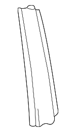 7576250020 - Body: Front Molding for Lexus Image