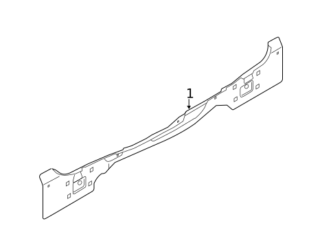 Rear Body for 2014 Ford Transit Connect #0