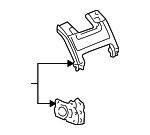 89046349 - Body: Pivot Bracket for Buick: Rainier | Chevrolet: Trailblazer | GMC: Envoy | Oldsmobile: Bravada Image