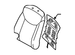884603X870MBN - Body: Seat Back Cover for Hyundai: Elantra Coupe Image